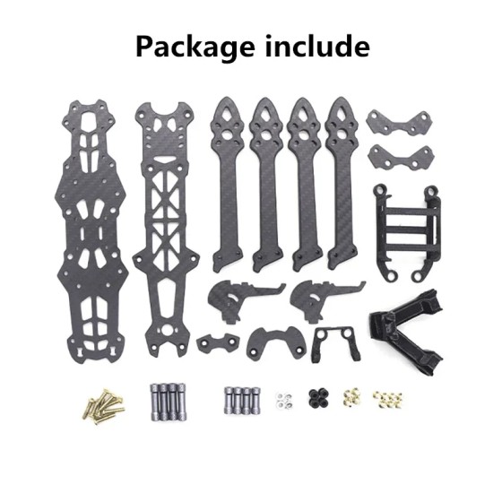 HSKRC MAK4 HD 5/6/7 Inch RC Quadcopter Carbon Fiber Frame Air Unit/CADDX for MARK4 HD Racing  Drone